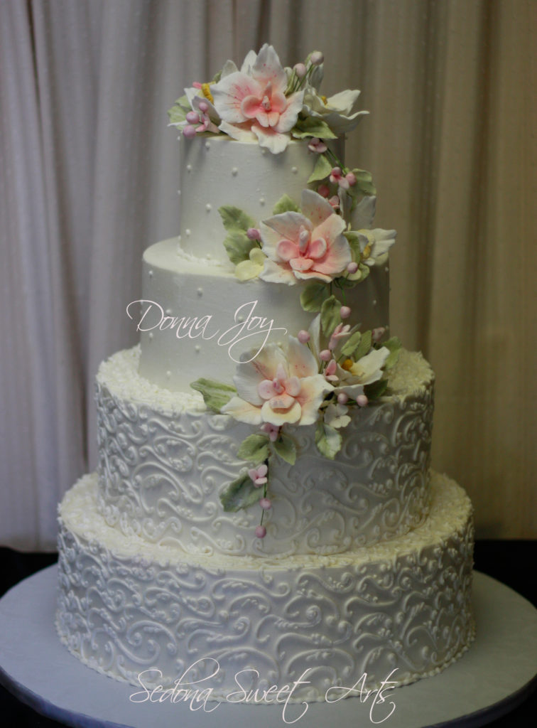 Sedona Wedding Cakes by Donna Joy's Sedona Sweet Arts