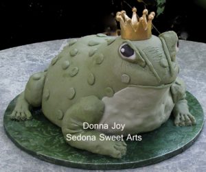 Freddie the Bullfrog Grooms Cake appeared in movie His crown was removable 