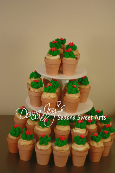 Sedona Wedding Cactus Cupcakes Sedona Sweet Arts