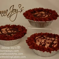 Mini Chocolate mousse pies single serving