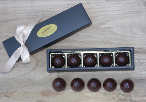 Hand made molded Truffles