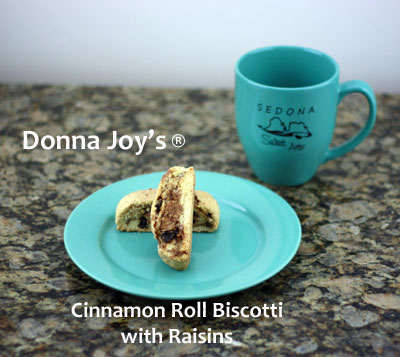 cinnamon roll Biscotti raisin