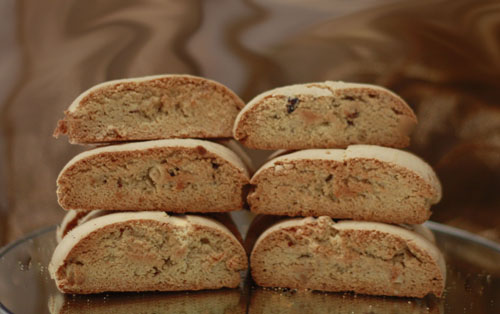 hazelnut Biscotti Donna Joy's