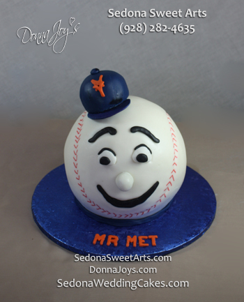 Mr Met CAKE Donna Joy Sedona Sweet Arts