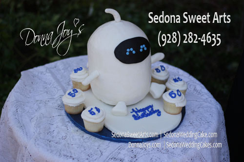 Robot Cake Sedona sweet Arts