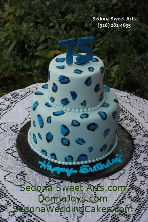 leopard cake