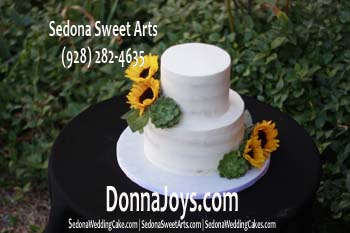 Barely naked Sedona Sweet Arts Sedona Wedding Cake