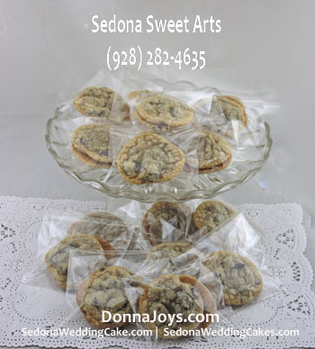 Chocolate Chip cookie Favors Sedona Sweet Arts Donna Joys