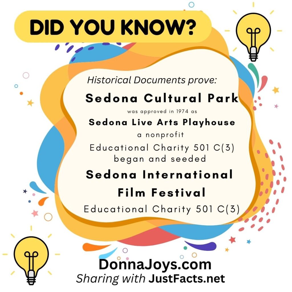 Sedona Fact Finds: Sedona Cultural Park & SIFF