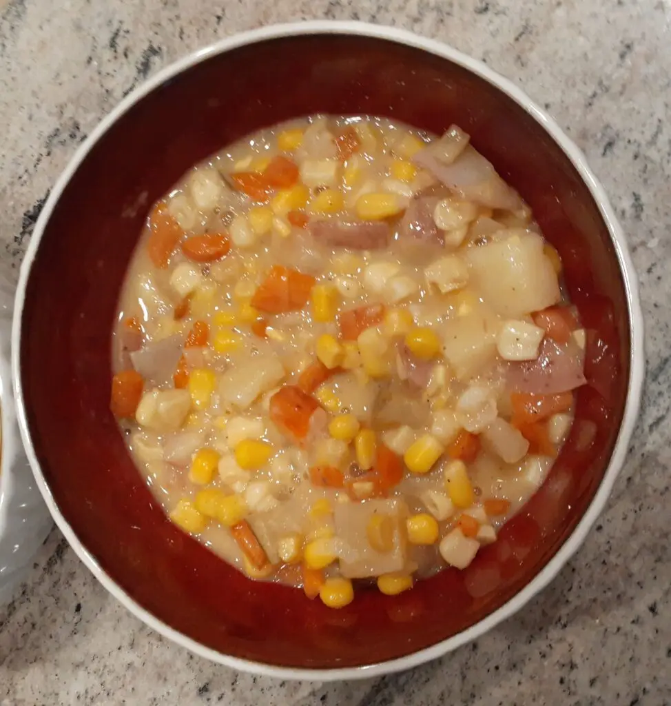 Hearty Vegan Chunky Corn Chowder Vegan