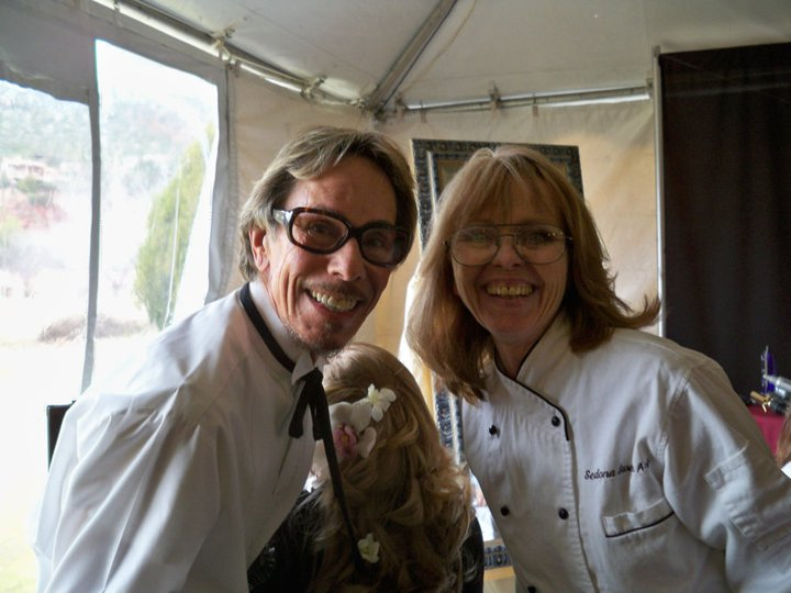 Jeanie Carroll February 26, 2011 · Ron from Chic Salon and Donna Joy (one of the organizers!!) Great job, Donna.....so far, 102 Brides! Success!