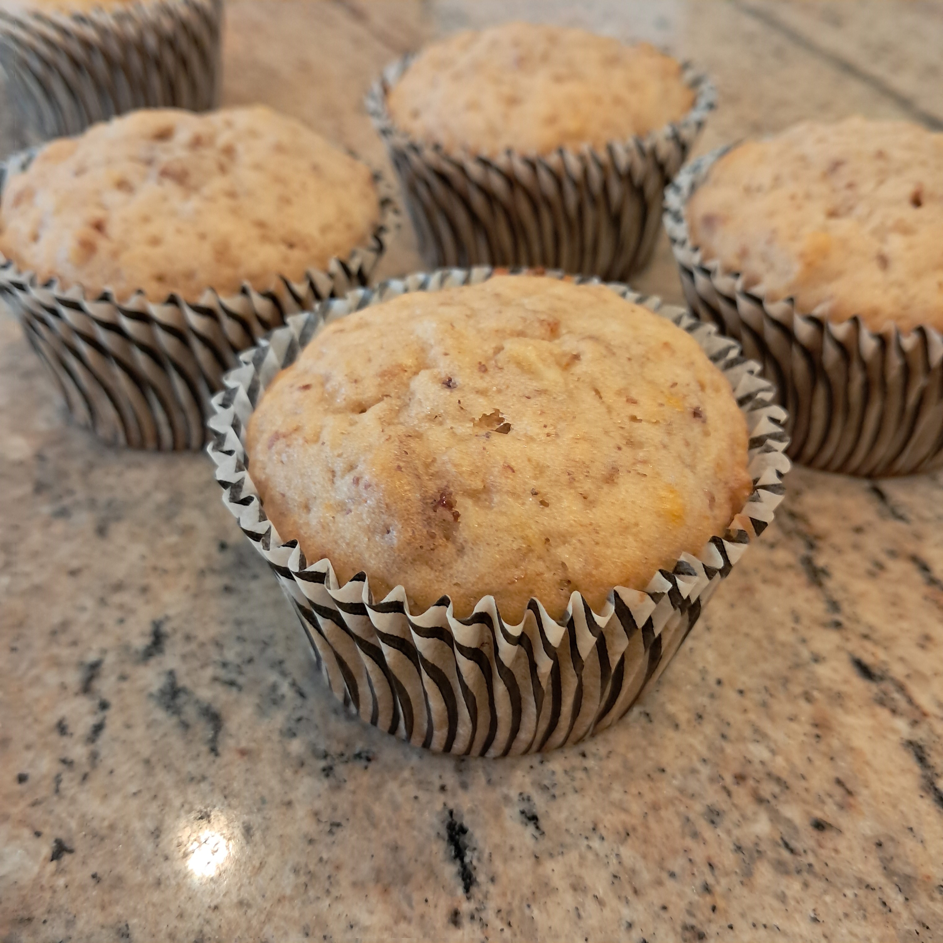 flaxseed Banana muffins with flaxseed