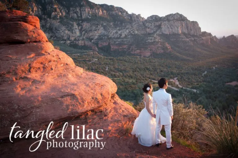 Sedona Bridal Fair couple photo
