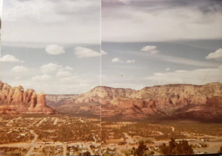 Sedona landscape seam
